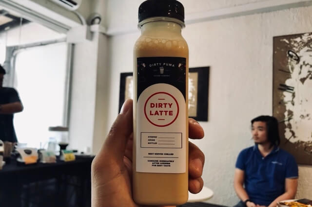 Dirty Puma CoffeeのDirty Latte